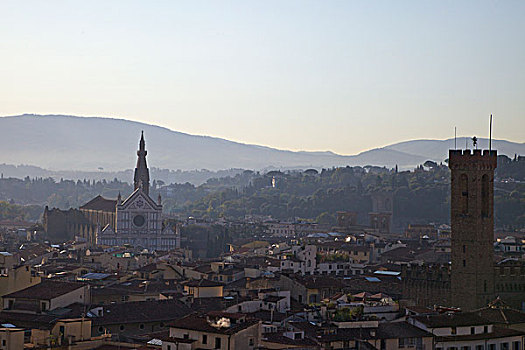 教堂,城市,佛罗伦萨,托斯卡纳,意大利