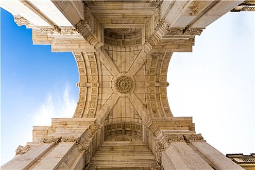 奥古斯塔拱门,里斯本,葡萄牙
