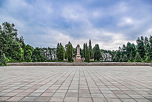 黑龙江省海林市杨子荣烈士陵园建筑景观