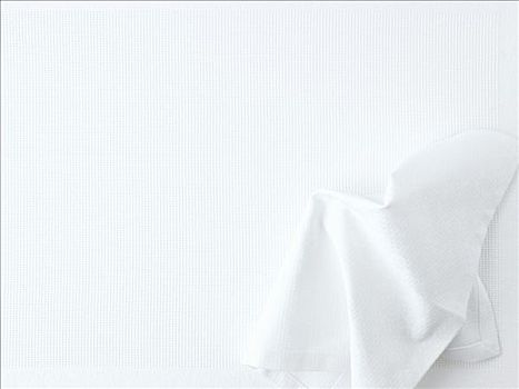 白色,布餐巾