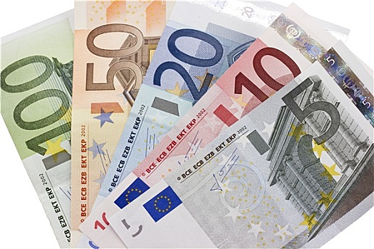 特写,欧元,货币