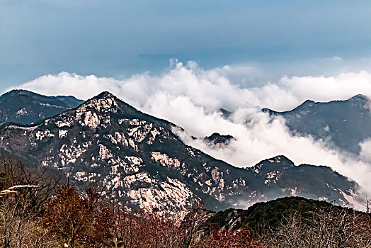 山东省泰安市泰山自然景观