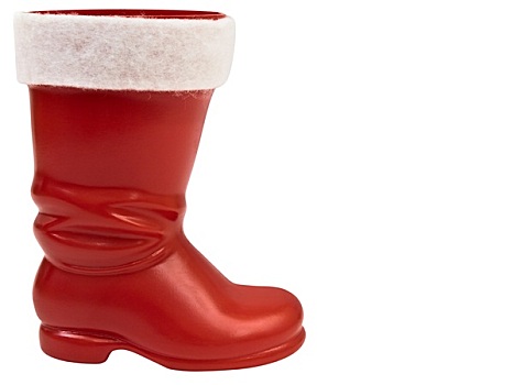 红色,圣诞节,靴子