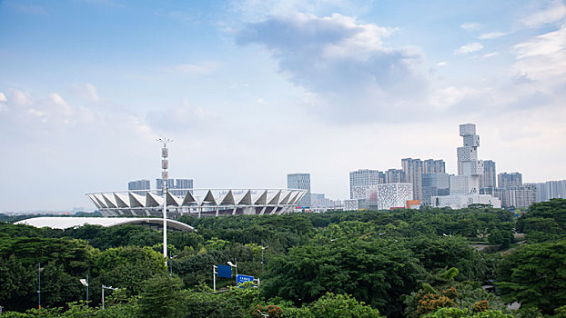 佛山,城市,汽车背景图