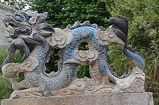 历史建筑民间陵墓雕雕刻雕塑石龙