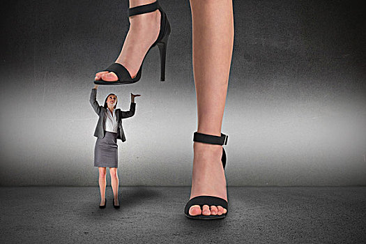 女性,脚,黑色,凉鞋,站立,职业女性
