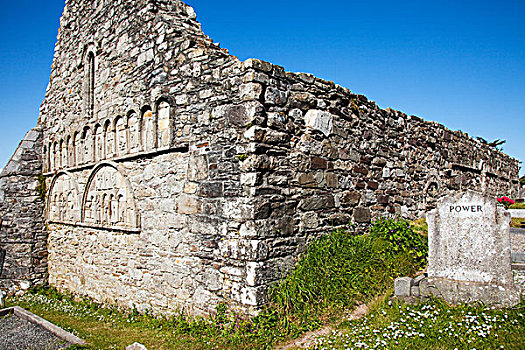 大教堂,墓碑,墓地,沃特福德郡,爱尔兰