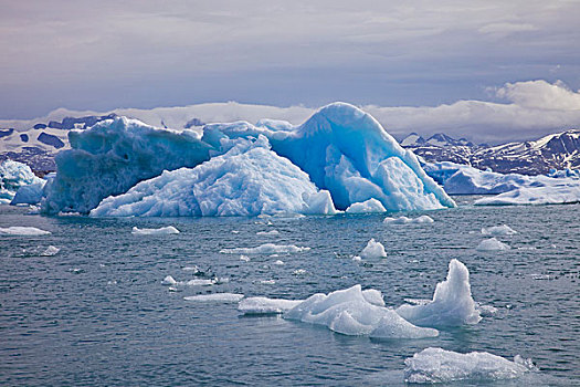 冰,迷宫,峡湾,地区,东方,格陵兰,丹麦