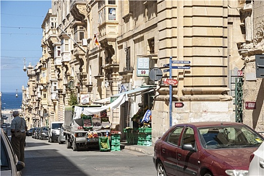 生活方式,街上,马耳他