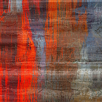 艺术,抽象,彩色,丝绸,质地,模糊背景,红色,橙色,灰色