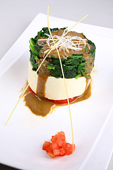 日式菠菜素沙拉