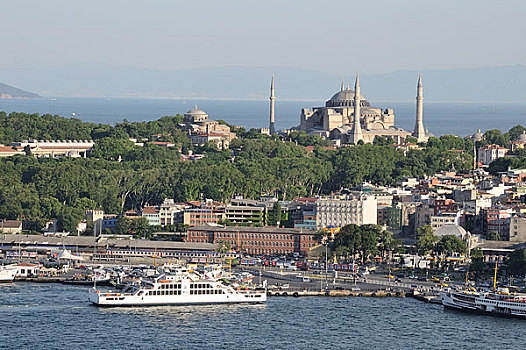 土耳其,伊斯坦布尔,金角湾,索非亚