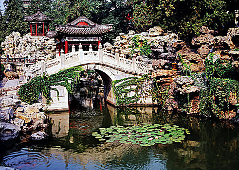 1993年1月北京西城区北海公园豪隧涧原片120翻转