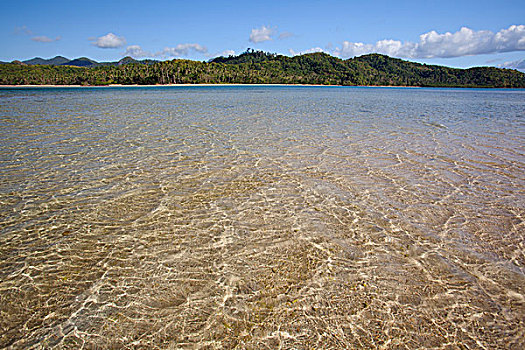 浅水,靠近,埃尔尼多,巴拉望岛,菲律宾