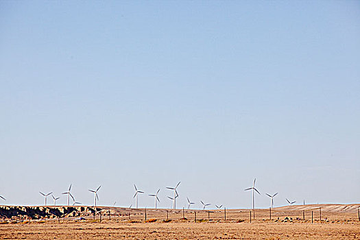 新疆阿勒泰风力发电机群