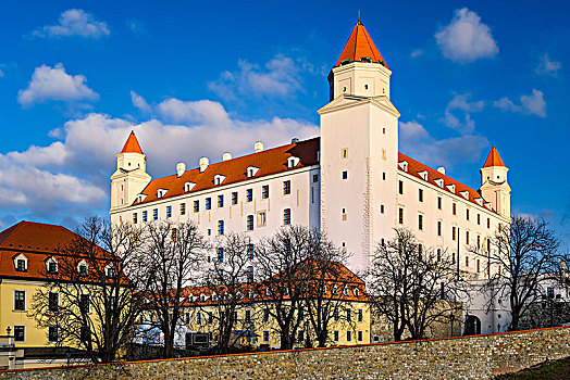 城堡,布拉迪斯拉瓦,晴天,斯洛伐克