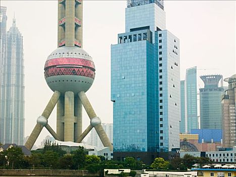 东方明珠塔,上海
