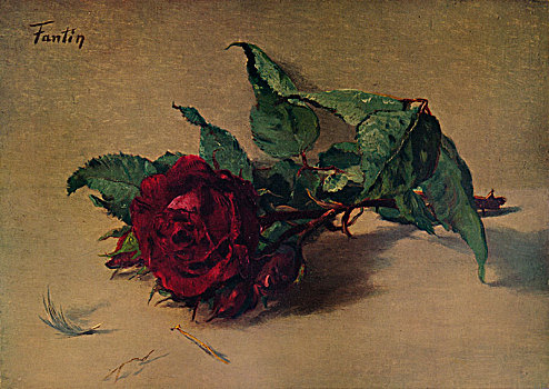 红玫瑰,艺术家