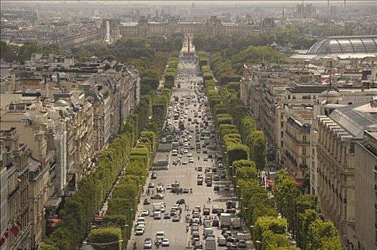 道路,卢浮宫,巴黎,法国,欧洲