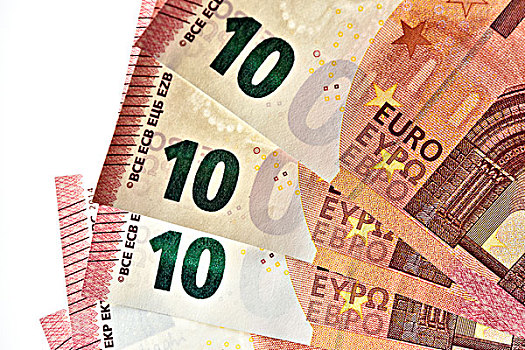 10欧元,货币,九月,扇子,安全,特征