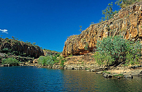 凯瑟琳峡谷,国家,公园,北领地州,澳大利亚