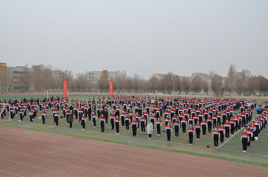 高三学生百日誓师大会