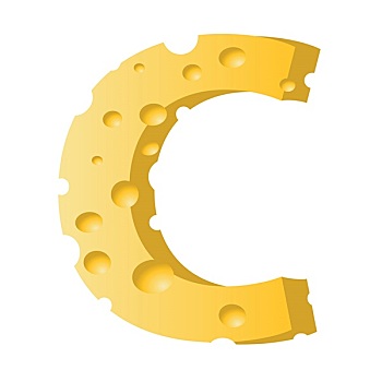 奶酪,字母c