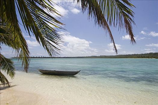 船,海滩,岛屿,马达加斯加,非洲