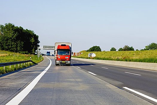 运输,卡车,公路,德国
