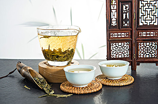 龙井茶,绿茶,茶道,喝茶,茶水