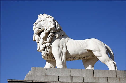 威斯敏斯特桥,狮子,雕塑