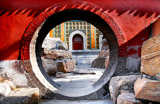 故宫建筑的拱门