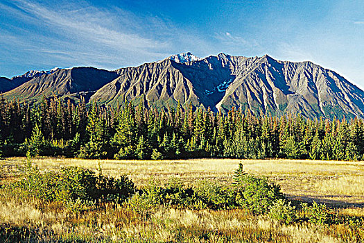 圣伊利亚斯山脉,克卢恩国家公园,育空,加拿大