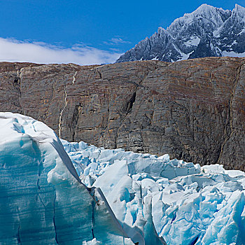 格里冰河,灰色,湖,托雷德裴恩国家公园,巴塔哥尼亚,智利
