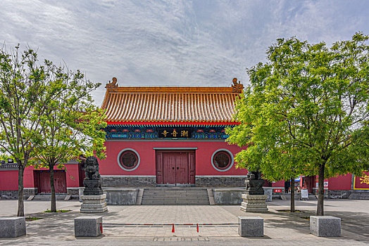 天津市滨海新区潮音寺风光