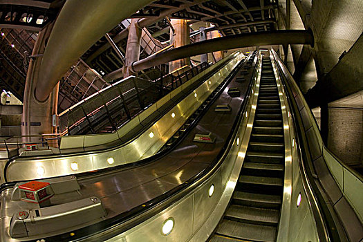 喜庆,线条,地下,扶梯,威斯敏斯特站,伦敦,英格兰