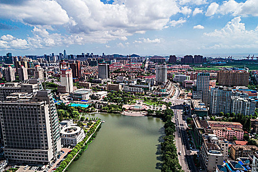 航拍,中国,城市