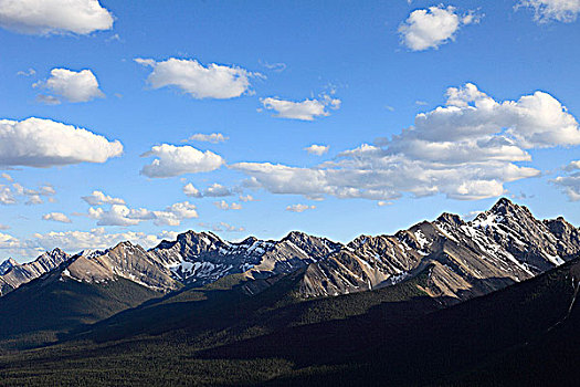 加拿大,艾伯塔省,班芙国家公园,落基山脉