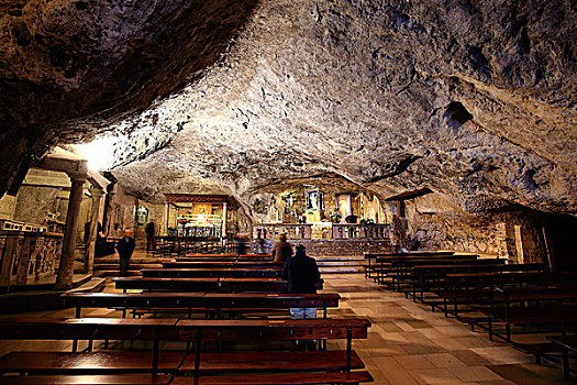 洞穴,圣所,蒙特卡罗,乡村,阿普利亚区,意大利