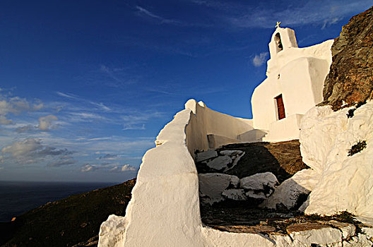 东正教,小教堂,纳克索斯岛,基克拉迪群岛,希腊,欧洲
