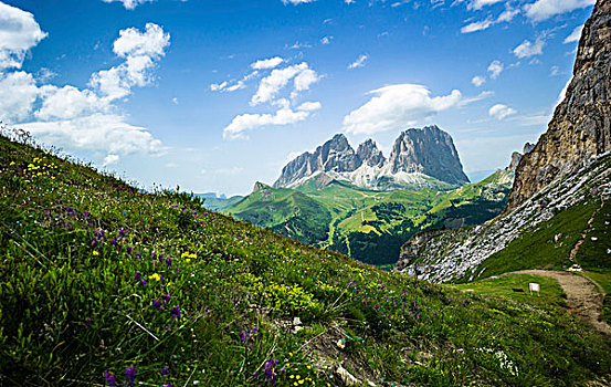 山景,白云岩