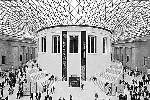玻璃天花板,大英博物馆