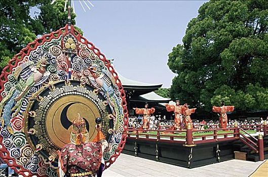 明治,神祠,东京,日本