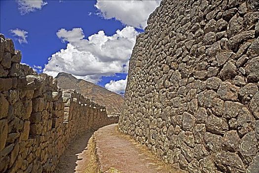 古遗址,石墙,库斯科市,秘鲁