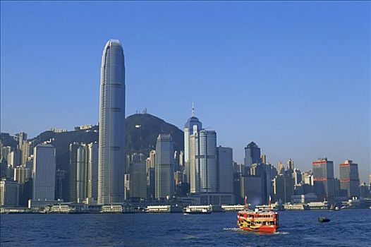 中国,香港,城市天际线