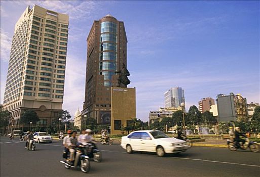 越南,城市,交通,建筑,风景