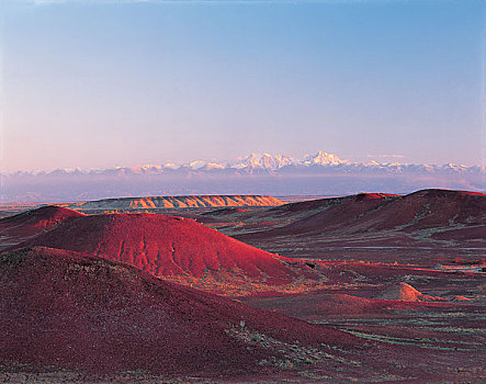 中国新疆火焰山