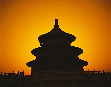 天坛,明代,黎明,北京,中国