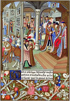公爵,勃艮第,15世纪,艺术家,未知