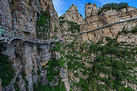 中国,河北,白石山景观